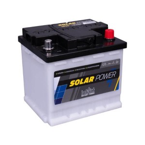 intAct SP55GUG Solar-Power | 12V 55Ah Blei-Säure-Batterie