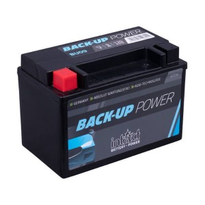 intAct Back-Up BU09 | 12V 9Ah VRLA AGM Batterie
