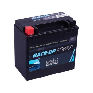 intAct Back-Up BU12 | 12V 12Ah VRLA AGM Batterie