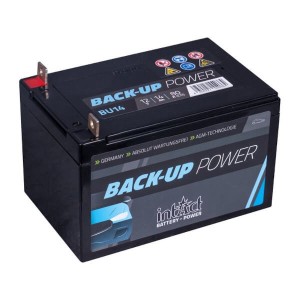 intAct Back-Up BU14 | 12V 14Ah VRLA AGM Batterie