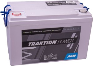 intAct DC12-110AGM-S | 12V 114Ah Deep-Cycle Batterie