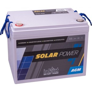intAct SP90-AGM Solar-Power | 12V 80Ah Solarbatterie