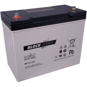intAct Block-Power BP12-140 | 12V 152Ah AGM Batterie