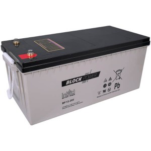 intAct Block-Power BP12-200 | 12V 214Ah AGM Batterie
