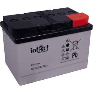 intAct Block-Power BP12-60 | 12V 64,8Ah AGM Batterie