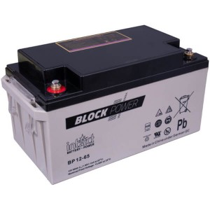 intAct Block-Power BP12-65 | 12V 68,2Ah AGM Batterie VdS