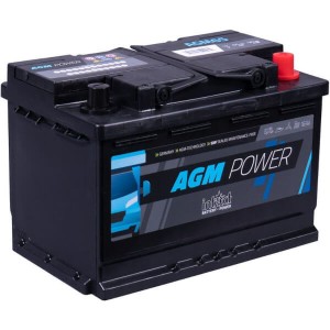 intAct AGM65 | 12V 65Ah AGM-Power Batterie