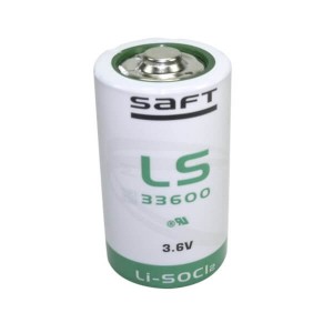 Saft Lithium Batterie LS33600 3,6V / 17000mAh