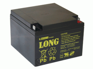 Kung Long WP26-12 12V 26Ah Blei-Akku / AGM Batterie mit VdS-Zulassung