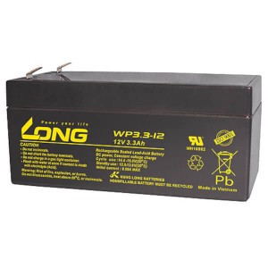 Kung Long WP3.3-12 - 12V 3,3Ah Akku / AGM Batterie