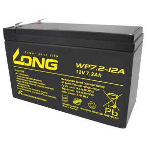 Kung Long WP7.2-12A/F2 12V 7,2Ah Akku mit VdS-Zulassung
