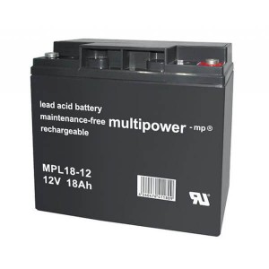 Multipower MPL18-12 - 12V 18Ah AGM Akku LongLife
