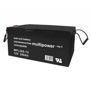 Multipower MPL200-12 - 12V 200Ah AGM Akku LongLife