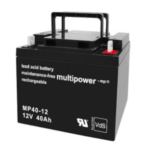 Multipower MP40-12 VdS 12V 40Ah Blei-Akku / AGM Batterie