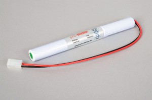 NiMh Notbeleuchtung Akku 3,6V | 1600mAh, Stab mit Kabel und Stecker