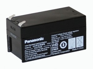 Panasonic LC-R121R3P 12V 1,3Ah Blei-Akku / AGM Batterie mit VdS-Zulassung
