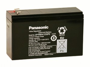 Panasonic UP-RWA1232P2 / UP-VWA1232P2 12V 4,5Ah Blei-Akku / AGM Batterie Hochstrom