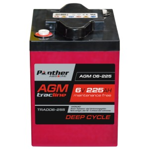 Panther ABS-Line AGM 06-225 tracline TRAD06-225 | 6V 225Ah AGM Deep-Cycle Batterie