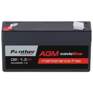 Panther ABS-Line AGM 06-1.3 saveline SAAS06-1.3 | 6V 1,3Ah Batterie