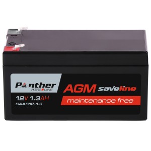 Panther ABS-Line AGM 12-1.3 saveline  SAAS12-1.3 | 12V 1,3Ah Batterie