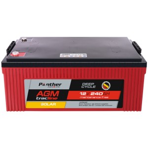 Panther AGM tracline TRASO12-240 Solar | 12V 240Ah Deep-Cycle Batterie