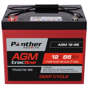 Panther ABS-Line AGM 12-85 tracline TRAD12-85 | 12V 85Ah Deep-Cycle Batterie