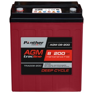 Panther ABS-Line AGM 08-200 tracline TRAD08-200 | 8V 200Ah Deep-Cycle Batterie