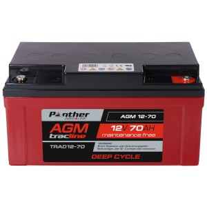 Panther ABS-Line AGM 12-70 tracline TRAD12-70 | 12V 70Ah Deep-Cycle Batterie