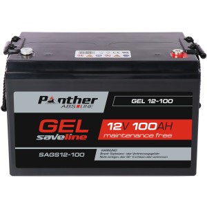 Panther saveline GEL 12-100 SAGS12-100 | 12V 100Ah GEL-Batterie