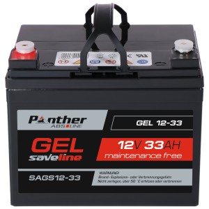 Panther saveline GEL 12-33 SAGS12-33 | 12V 33Ah GEL-Batterie