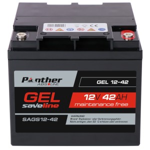 Panther saveline GEL 12-42 SAGS12-42 | 12V 42Ah GEL-Batterie