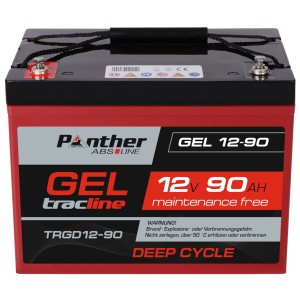 Panther ABS-Line GEL 12-90  tracline TRGD12-90 | 12V 90Ah Deep-Cycle Batterie