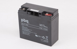 pbq L17-12 / 17-12LL AGM Bleiakku - 12V 17Ah Long Life-Batterie
