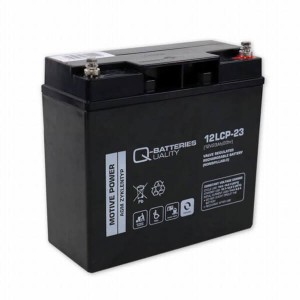 Q-Batteries 12LCP-23 M5 12V 23Ah AGM Batterie Zyklentyp