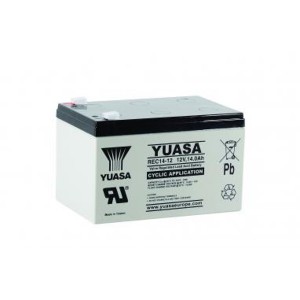 Yuasa REC14-12 12V 14Ah Blei-Akku / AGM Batterie Zyklentyp