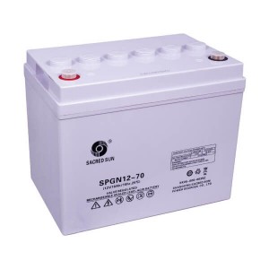 Sacred Sun SPGN12-70 - 12V 70Ah AGM Batterie Long Life