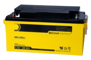 Sun Battery SB12-80L 12V 80Ah Bleiakku