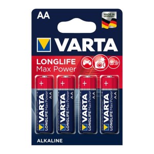 Varta Longlife Max Power AA Alkaline Batterie 1,5V | 2950mAh 4er Blister