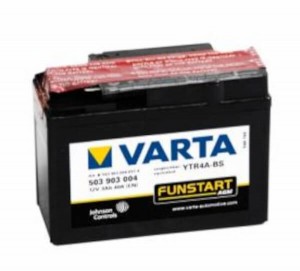 VARTA Powersports AGM 503 903 004 Motorradbatterie  - 12V 2,3Ah wartungsfrei