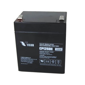 Vision CP1250H 12V 5Ah AGM Blei-Akku/Batterie