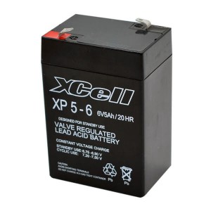 XCell XP 5-6 - 6V, 5Ah AGM Bleibatterie