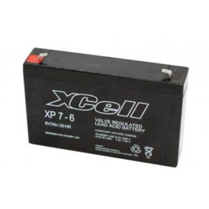 XCell XP 7-6 - 6V, 7Ah AGM Bleibatterie