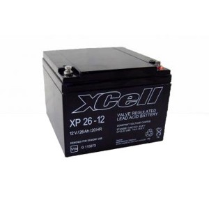 XCell XP 26-12 AGM Bleiakkku 12V 26Ah VdS