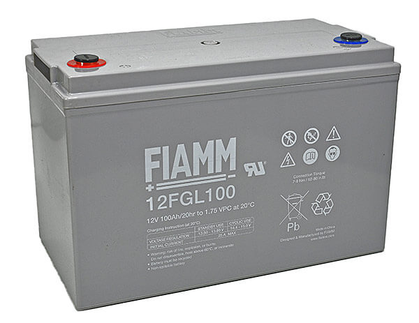 Fiamm 12FGL100 12V 100Ah Blei-Akku / AGM Batterie