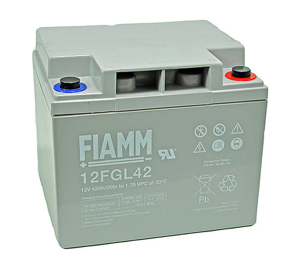 Fiamm 12FGL42 12V 42Ah Blei-Akku / AGM Batterie