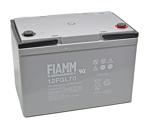 Fiamm 12FGL70 12V 70Ah Blei-Akku / AGM Batterie