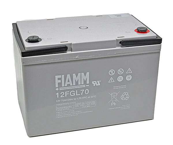 Fiamm FG27007 12V 70Ah Blei-Akku / AGM Batterie mit VdS-Zulassung