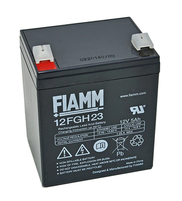 Fiamm 12FGH23 12V 5Ah Blei-Akku / AGM Batterie Hochstrom