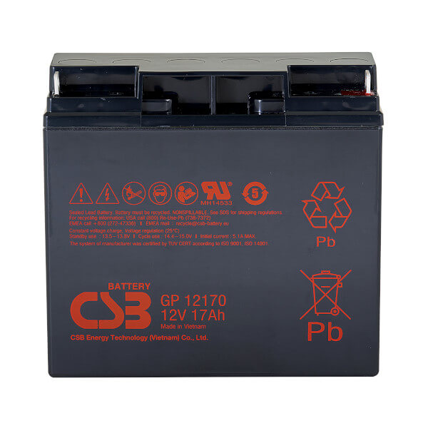 CSB GP12170 12V 17Ah Blei-Akku / AGM Batterie
