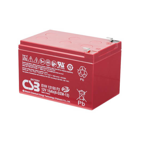 CSB EVH12150 - 12V 15Ah Akku / Batterie zyklenfest